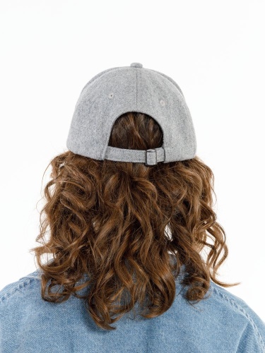 Бейсболка Woolridge, серый меланж фото 6 Бейсболка Woolridge, серый меланж фото 6