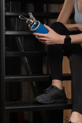 Бутылка для воды Sleeve Ace, синяя фото 3 Бутылка для воды Sleeve Ace, синяя фото 3