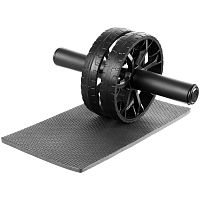 Ролик для пресса с ковриком Presswork, черный