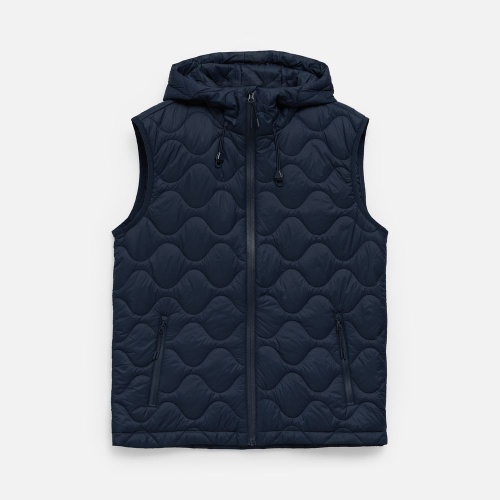 Жилет унисекс Tarnaby, темно-синий фото 2