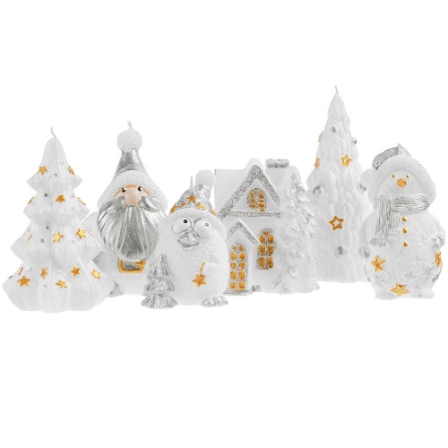 Свеча Christmas Twinkle, снеговик фото 6