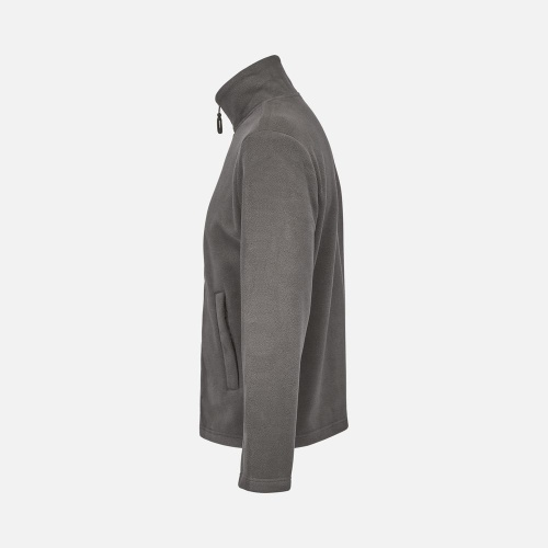 Куртка флисовая унисекс Nitro, темно-серая фото 4