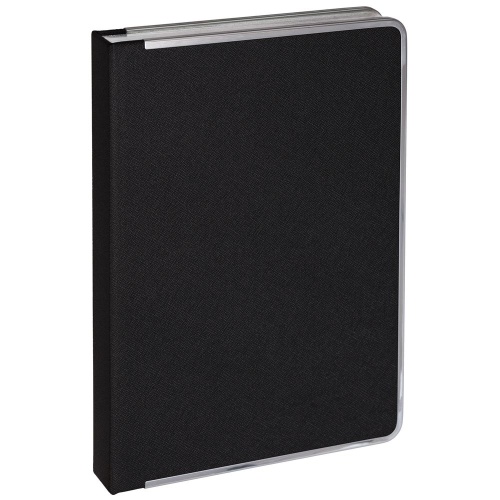 Ежедневник Frame Metal, недатированный, черный фото 2 Ежедневник Frame Metal, недатированный, черный фото 2