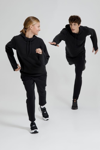 Худи унисекс Begi, черное фото 6