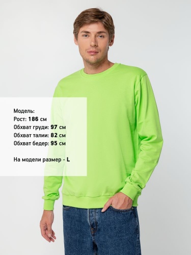 Свитшот Toima 2.0, зеленое яблоко фото 3