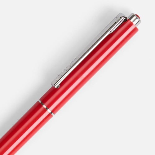 Ручка шариковая Senator Point ver.2, красная фото 4