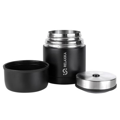 Термос для еды Relaxika 500, черный фото 3 Термос для еды Relaxika 500, черный фото 3