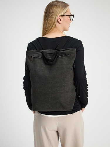 Рюкзак-шопер Casual, черный фото 6 Рюкзак-шопер Casual, черный фото 6