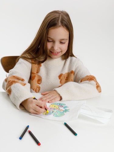 Сумка для раскрашивания Create, белая фото 4