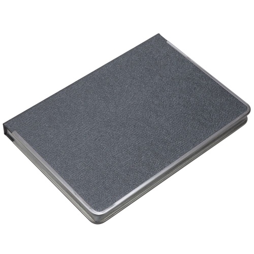 Ежедневник Frame Metal, недатированный, серый фото 3