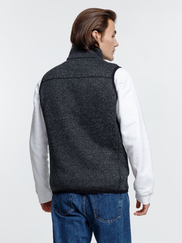 Жилет унисекс Gotland, черный фото 4 Жилет унисекс Gotland, черный фото 4