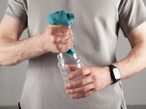 Охлаждающее полотенце Weddell ver.2, голубое фото 9 Охлаждающее полотенце Weddell ver.2, голубое фото 9