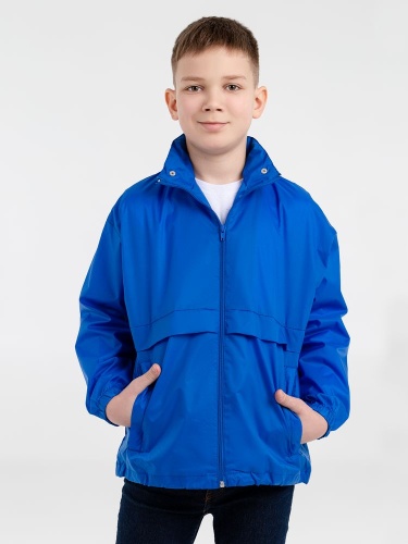 Ветровка детская Surf Kids 210, ярко-синяя фото 6