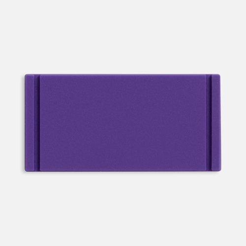 Лейбл из ПВХ Dzeta, XS, фиолетовый Лейбл из ПВХ Dzeta, XS, фиолетовый