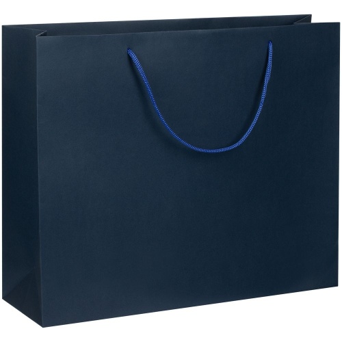 Пакет бумажный Arc L, синий фото 2 Пакет бумажный Arc L, синий фото 2