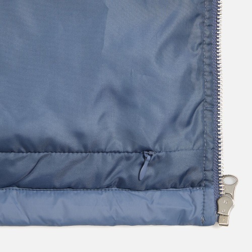 Куртка унисекс Warmbridge, синяя (джинс) фото 3 Куртка унисекс Warmbridge, синяя (джинс) фото 3