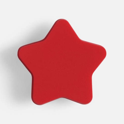 Джибитс из ПВХ «Звезда», красный