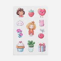 Стикерпак бумажный Thematic, для девочек