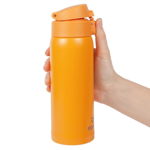 Термокружка Relaxika, желтый фото 2