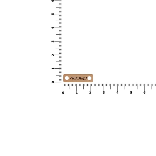 Шильдик металлический Alfa Liten, золотистый фото 2