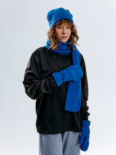 Шарф Fleecy, ярко-синий фото 3 Шарф Fleecy, ярко-синий фото 3