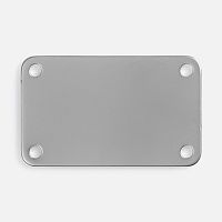 Шильдик металлический Furo, серебристый