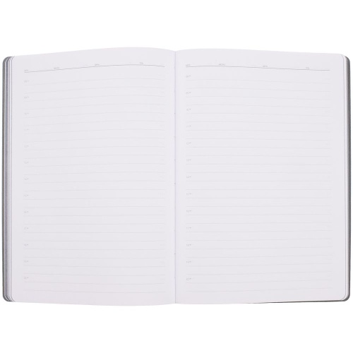 Ежедневник Flexpen Shall, недатированный, серый фото 4 Ежедневник Flexpen Shall, недатированный, серый фото 4