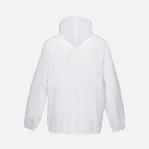 Ветровка унисекс Shield, белая фото 3