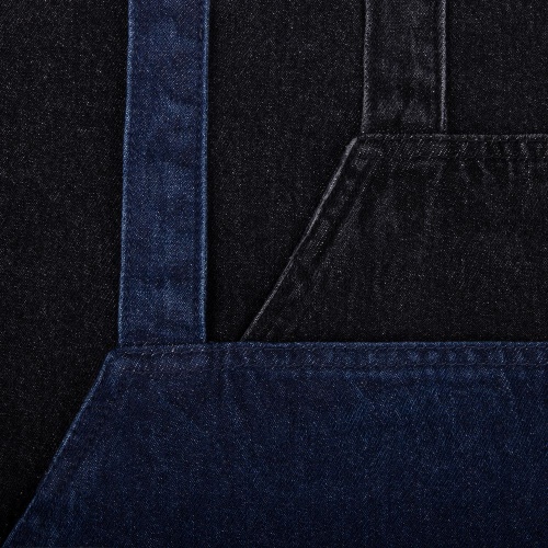 Фартук джинсовый E2, синий фото 4