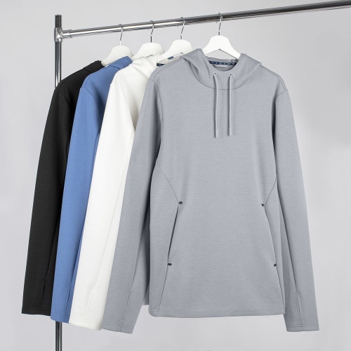 Худи унисекс Begi, молочно-белое фото 2 Худи унисекс Begi, молочно-белое фото 2