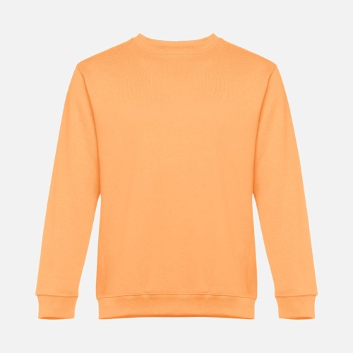 Свитшот унисекс Delta, светло-оранжевый