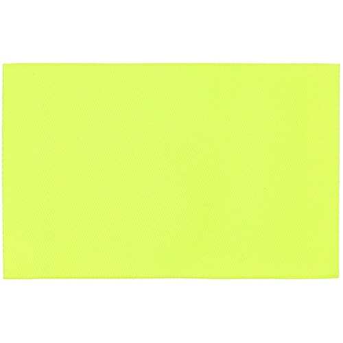 Лейбл тканевый Epsilon, XL, желтый неон