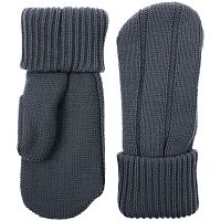 Варежки Knit Beat, серые (графит)