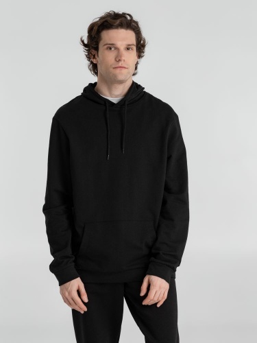 Толстовка с капюшоном унисекс Hoodie, черная фото 7