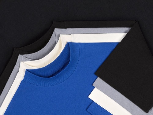 Футболка оверсайз унисекс T9, черная фото 4