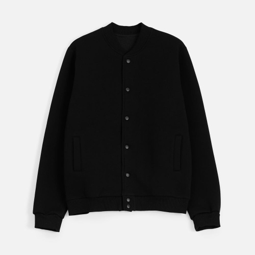 Бомбер унисекс AtmosWear, черный фото 2