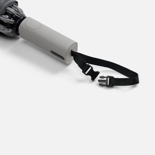 Зонт обратного сложения Easyroll, серый фото 4