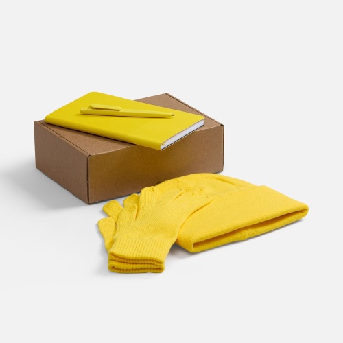 Набор Knit Warm, желтый фото 2