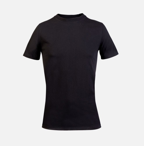 Футболка унисекс Explorer, черная фото 2