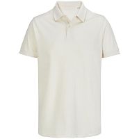 Рубашка поло унисекс Pacific, светло-бежевая (неокрашенная)
