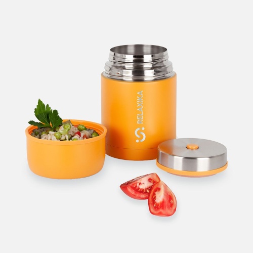 Термос для еды Relaxika 700, желтый фото 3 Термос для еды Relaxika 700, желтый фото 3