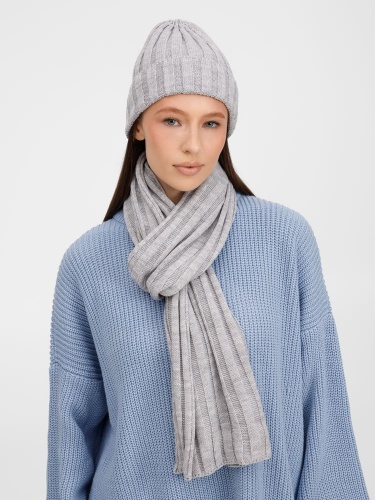 Шапка Metelitsa, серебристо-серый меланж фото 3