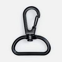 Застежка-карабин Snap Hook, L, черная