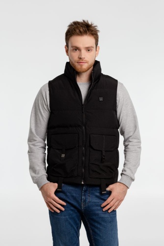 Жилет с подогревом Thermalli Zermatt, черный фото 16