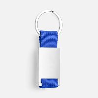 Брелок Inlet с тканевой вставкой, синий