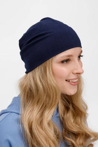 Шапка Senti, темно-синяя фото 2