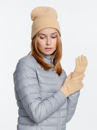 Шапка Urban Flow, бежевая фото 4 Шапка Urban Flow, бежевая фото 4