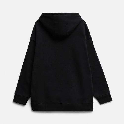 Худи оверсайз унисекс Snuggie, черное фото 2