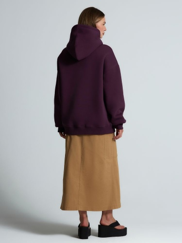 Худи Kulonga Oversize, фиолетовое фото 10