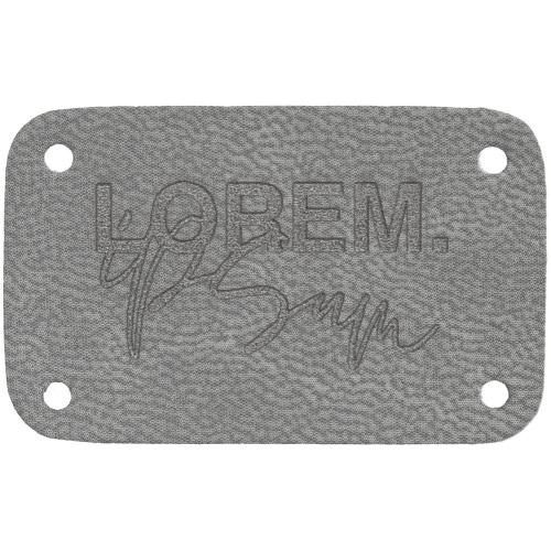 Лейбл Latte, S, серый фото 3 Лейбл Latte, S, серый фото 3